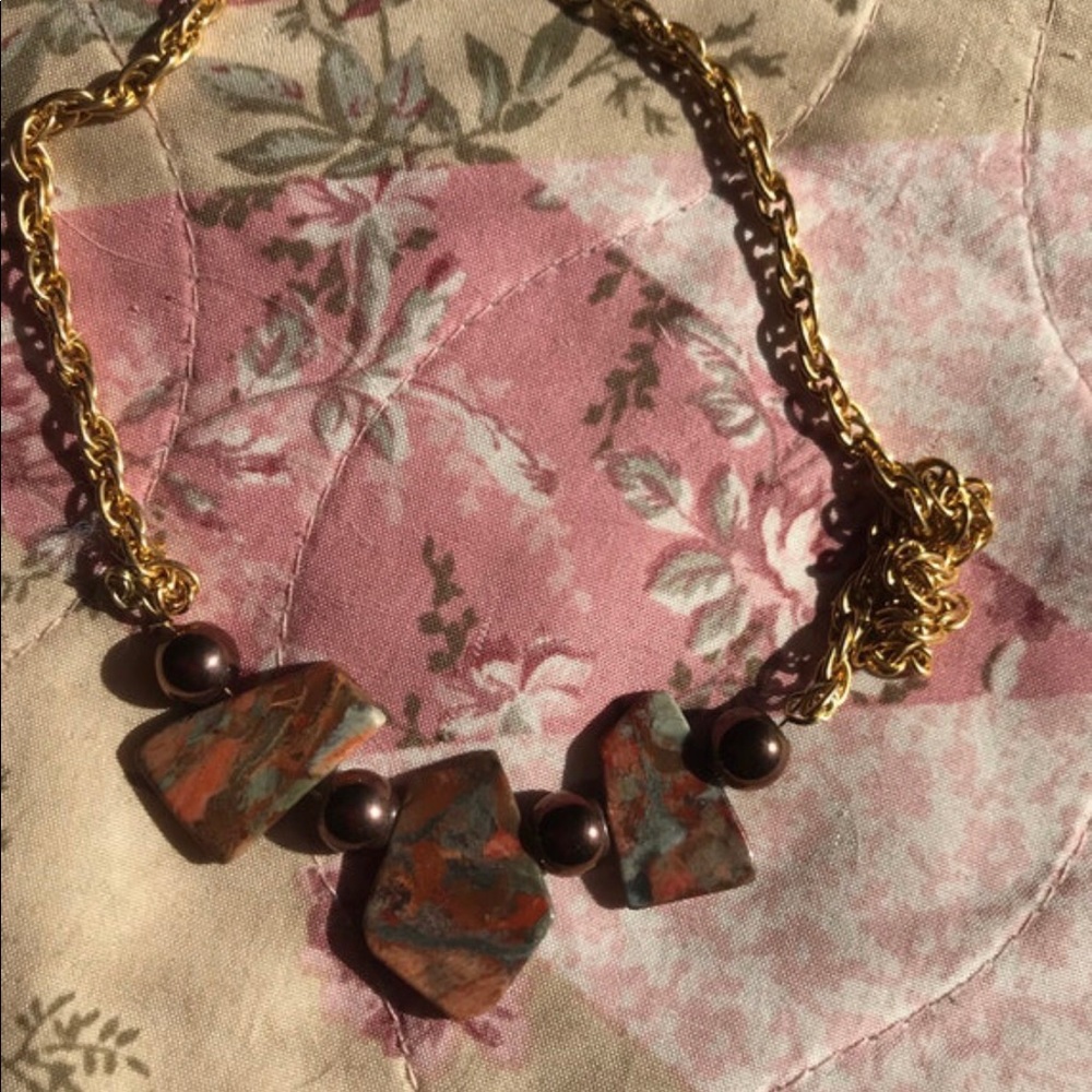 New Brecciated Jasper Necklace